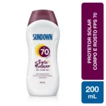 Protetor Solar Corporal Loção FPS 70 Sundown 200ml - Image 2
