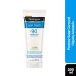 Protetor Solar Corporal Loção FPS 90 Neutrogena Sun Fresh 200ml - Image 2