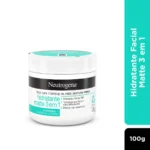 Creme Facial Neutrogena Face Care Intensive Hidratante Matte 3 em 1 com 100g - Image 2