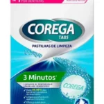 Corega Tabs Limpador de Próteses Dentárias Sabor Menta 30 Pastilhas