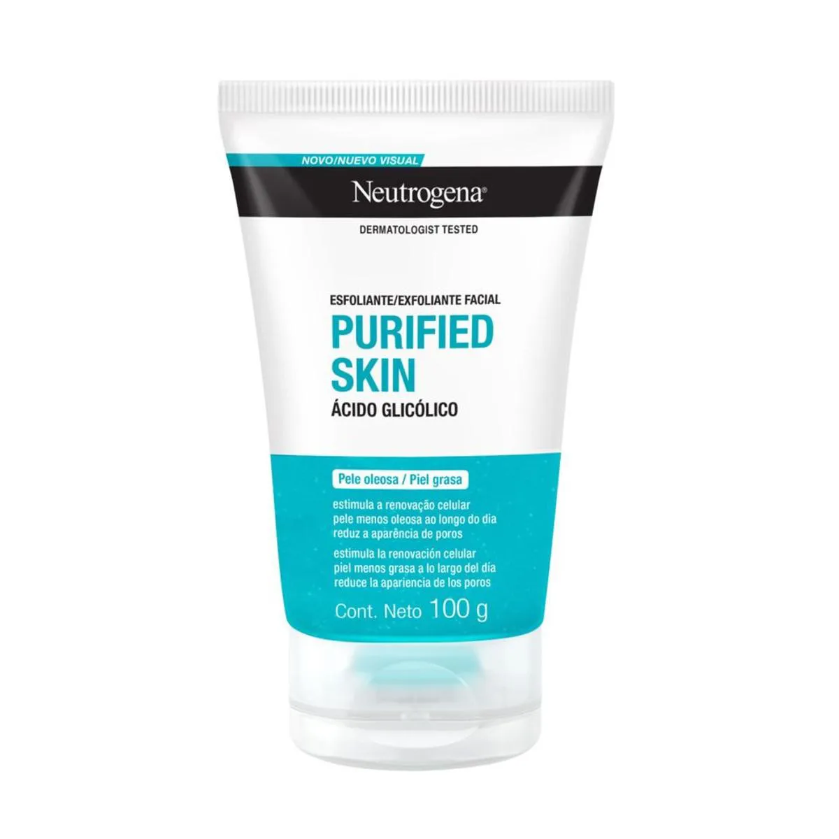 Esfoliante Facial Purificante Neutrogena Purified Skin com 1 Esfoliante Facial Purificante Neutrogena Purified Skin com 100g - Image 1