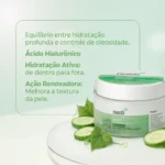Hidratante Facial Needs Beauty Ácido Hialurônico e Pepino 100g - Imagem 4