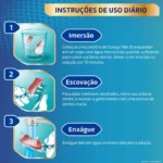 Corega Tabs Branqueador 6 Pastilhas - Image 3