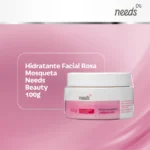 Creme Hidratante Facial Needs Beauty Rosa Mosqueta 100g - Imagem 2
