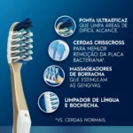 Escova de Dente Oral-B Pro-Saúde 7 Benefícios Macia com 2 unidades - Image 2