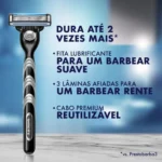 Aparelho de Barbear Gillette Mach3 com 1 Unidade - Image 2