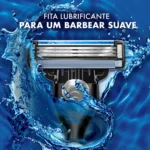 Aparelho de Barbear Gillette Mach3 com 1 Unidade - Image 4