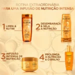 Creme de Tratamento Cabelo Secos L'Oréal Paris Elseve Óleo Extraordinário Máscara Ultra Nutritiva 300g - Image 4