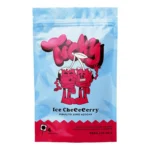 Pirulito Ticky Zero Açucar Ice Cherry Pouch 4 unidades
