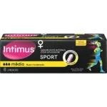 Absorvente Interno Intimus Sport Médio 8 unidades + Aplicador