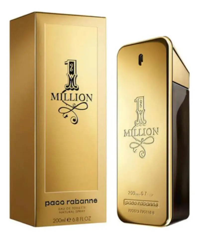 1 Million Paco Rabanne Eau De Toilette 200ml - Perfume Mascu 1 Million Paco Rabanne Eau De Toilette 200ml - Perfume Masculino - Image 1