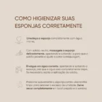 Esponja de Maquiagem Mascavo Pro Blender Big Precision 1 unidade - Image 2