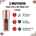 Blush Cremoso Bruna Tavares BT Plush 6g - Cocoa - Imagem 4