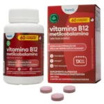 Vitamina B12 Bwell Frutas Vermelhas 60 Comprimidos Mastigáveis - Image 2