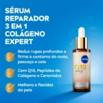 Sérum Facial Nivea Q10 Reparador 3 em 1 Antissinais Colágeno Expert 30ml - Image 2