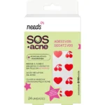 Adesivo Secativo para Acne Needs SOS Acne Ácido Salicílico 24 unidades - Image 2