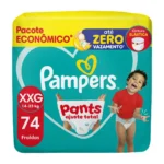 Fralda Calça Pampers Pants Ajuste Total XXG 74 unidades