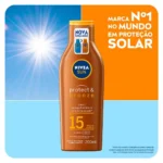 Protetor Solar FPS15 Nivea Sun Protect & Bronze 200ml - Image 2