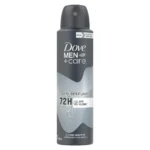 Desodorante Antitranspirante Aerosol Dove Men +Care Sem Perfume 48h 150ml - Image 2