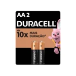Pilha Alcalina Aa Duracell 1.5v - 2 unidades - Image 2
