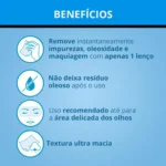 Lenço Demaquilante Neutrogena Deep Clean com 25 unidades - Image 4
