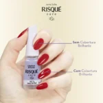 Brilho para Unhas Risqué Care Cobertura Brilhante 8ml - Imagem 4