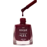 Esmalte Risqué Diamond Gel Amora Negra Hipoalergênico com 9,5ml - Image 4