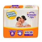 Kit Chá de Bebê Pom Pom Fralda XG com Talco e Sabonete - Image 2