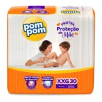 Kit Chá de Bebê Pom Pom Fralda XXG com Talco e Sabonete - Image 2