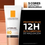Protetor Solar Facial La Roche-Posay Anthelios Ultra Cover FPS 60 Cor 3.0 Cobertura e Proteção 30g - Image 4