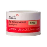 Fita Microporosa Needs Bege 2,5cm x 4,5m 1 unidade - Image 3