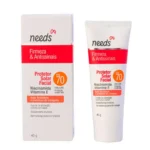 Protetor Solar Facial Needs Firmeza & Antissinais FPS 70 40g