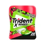 Goma de Mascar Trident X Senses Morango Lime Sem Açúcar 54g