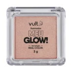 Iluminador Facial Compacto Vult Meu Glow 3g - Champagne