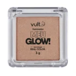 Iluminador Facial Compacto Vult Meu Glow 3g - Bronze