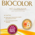 Kit Clareador Descolorante de Pelos Biocolor Água Oxigenada 12 Volumes + Sachê Pó Descolorante 1 Unidade - Image 3