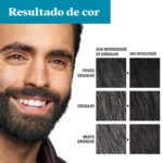 Tonalizante Grecin 5 Just For Men Color Gel Barba e Bigode - Preto - Image 4
