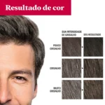 Shampoo Tonalizante Grecin Masculino - Castanho Escuro - Image 4