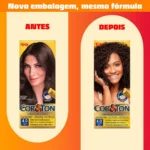 Tinta de Cabelo Permanente Cor&Ton Niely - 4.0 Castanho Médio - Image 3
