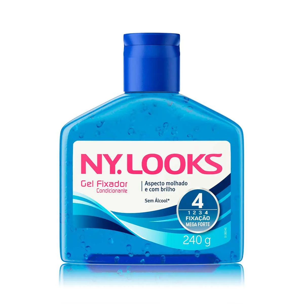 Gel Fixador Capilar Ny Looks Mega Fixação com 240g Gel Fixador Capilar Ny Looks Mega Fixação com 240g - Image 1
