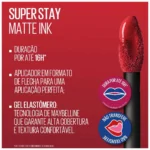 Batom Líquido Maybelline SuperStay Matte Ink City Edition 5ml - 125 Inspirer - Image 2