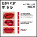 Batom Líquido Maybelline SuperStay Matte Ink City Edition 5ml - 125 Inspirer - Image 3