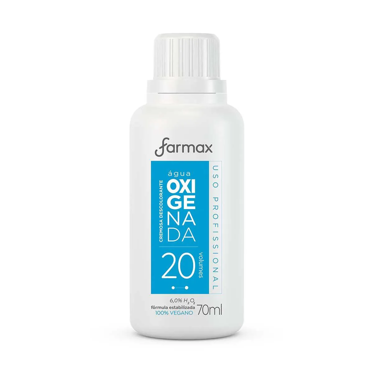 Água Oxigenada Cremosa Farmax 20 Volumes com 70ml Água Oxigenada Cremosa Farmax 20 Volumes com 70ml - Image 1