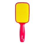 Escova de Cabelo Ricca Raquete Flex Rosa - 1 unidade