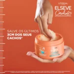 Creme de Tratamento Cabelo Cacheado L'Oréal Paris Elseve Cachos Longos dos Sonhos Tratamento Intensivo para Cachos 300ml - Image 3