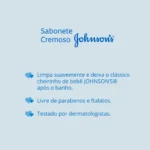 Sabonete em Barra Johnson's Baby Original com 80g - Image 4