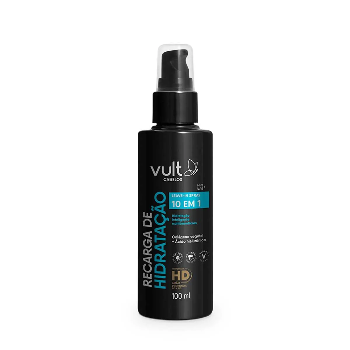 Spray Leave-in Vult Cabelos Recarga de Hidratação 10 em 1 10 Spray Leave-in Vult Cabelos Recarga de Hidratação 10 em 1 100ml - Image 1