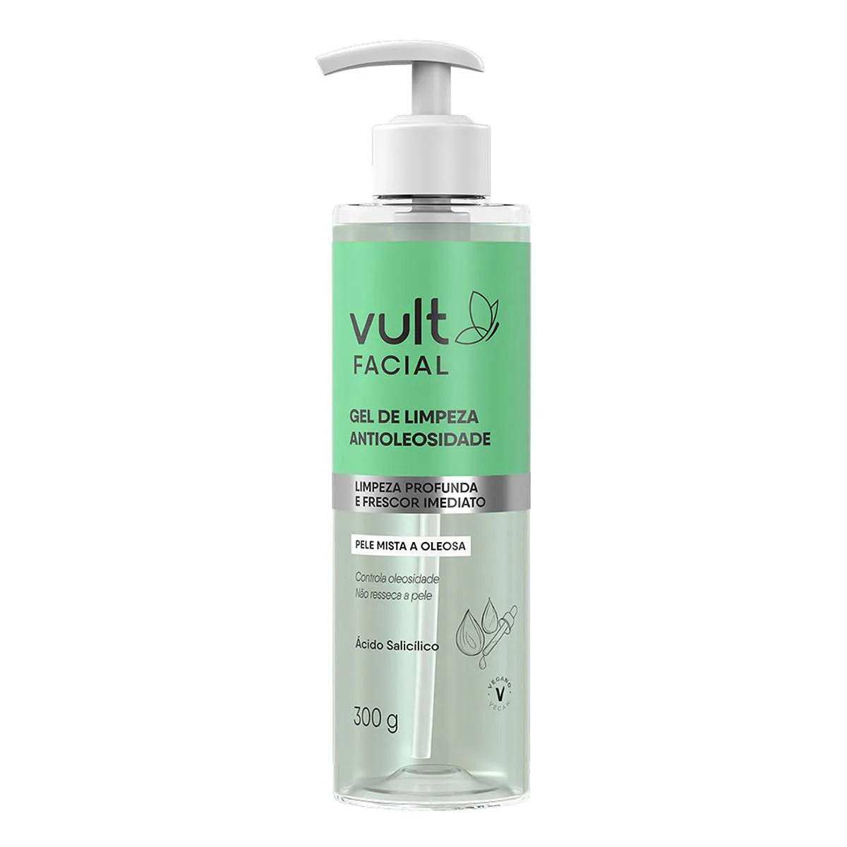 Gel de Limpeza Vult Facial Antioleosidade 300g Gel de Limpeza Vult Facial Antioleosidade 300g - Image 1