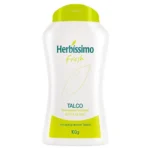 Talco Desodorante Perfumado Herbíssimo Fresh Extra Suave Adulto 100g