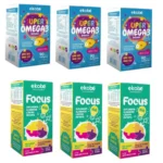 3x Focus Kids para Memória + 3x Super Ômega 3 – Ekobé Kids